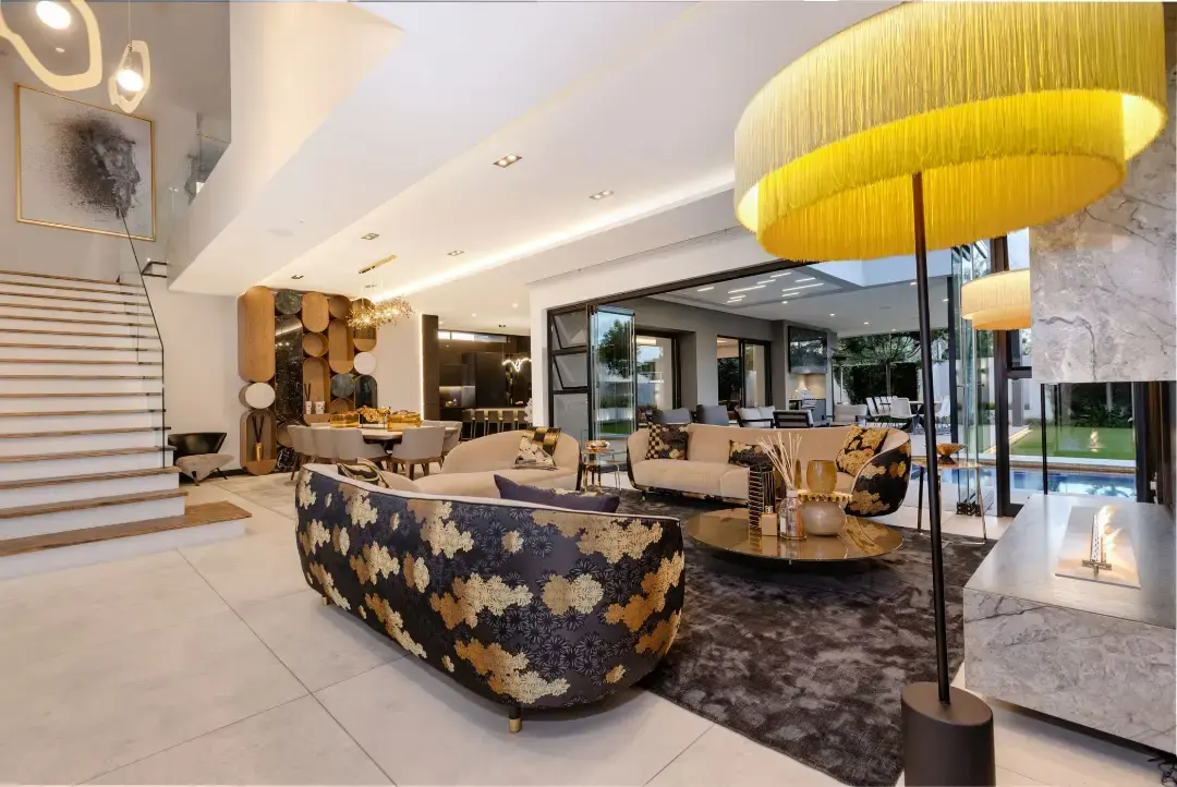 Fully Furnished Custom Cluster Home, Atholl, Johannesburg: photograph 3 of 20