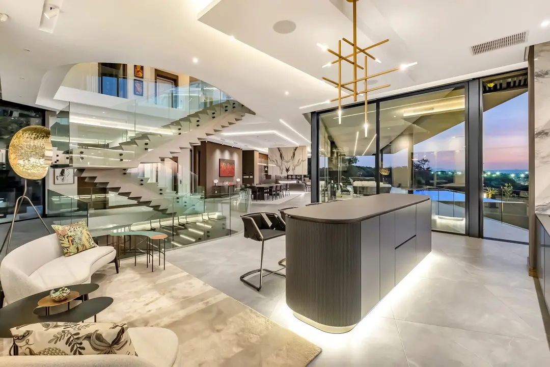 Three-Level Residence by SBS Architects, Khyber Rock, Johannesburg: photograph 10 of 20