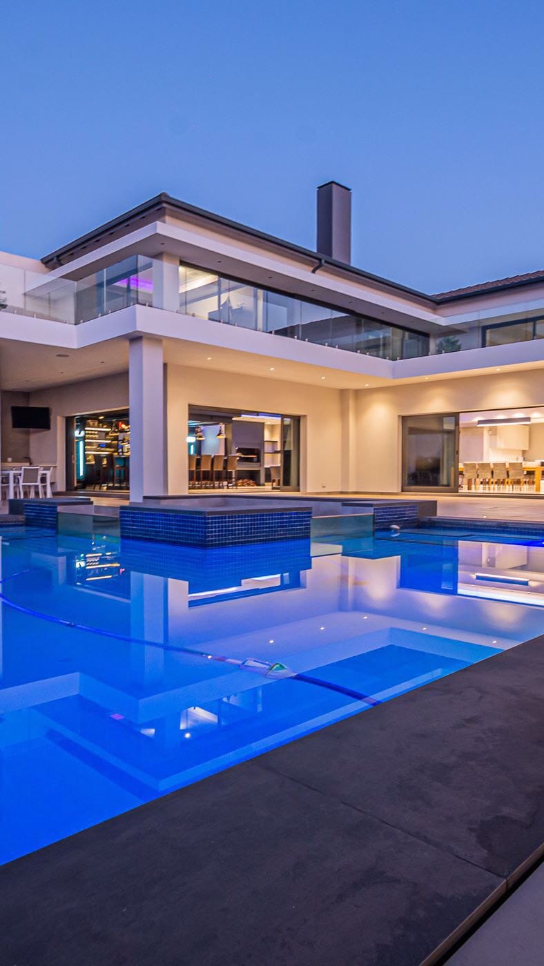 Six-Bedroom Trophy Home with Twelve Garages, Midstream Ridge Estate, Centurion