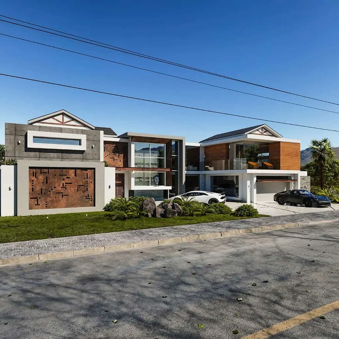 Rusted-steel House, Hazelwood, photograph 2
